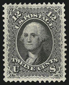 Sale 1109, Lot 581, 1861-66 Issue, Off-Cover, Cont. (Scott 69-78c)