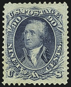 Sale 1109, Lot 602, 1861-66 Issue, Off-Cover, Cont. (Scott 69-78c)