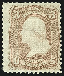 Sale 1109, Lot 654, 1867-68 Grilled Issue, Off-Cover (Scott 79-101)
