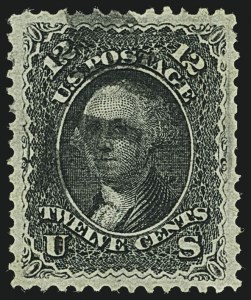 Sale 1109, Lot 659, 1867-68 Grilled Issue, Off-Cover (Scott 79-101)