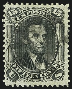 Sale 1109, Lot 661, 1867-68 Grilled Issue, Off-Cover (Scott 79-101)