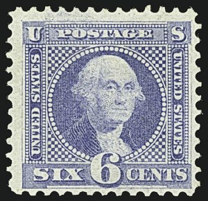 Sale 1109, Lot 672, 1869 Pictorial Issue, Off-Cover (Scott 112-122)