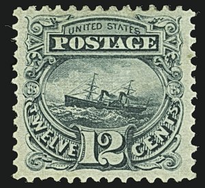 Sale 1109, Lot 675, 1869 Pictorial Issue, Off-Cover (Scott 112-122)