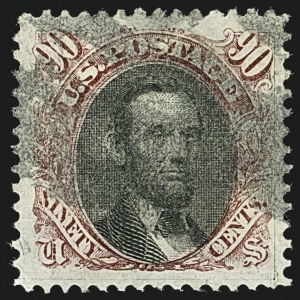 Sale 1109, Lot 681, 1869 Pictorial Issue, Off-Cover (Scott 112-122)