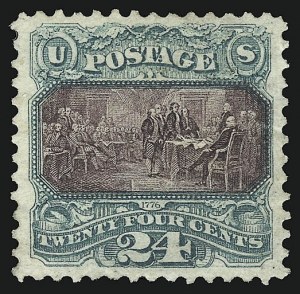 Sale 1109, Lot 685, 1875 Re-Issue of 1869 Pictorial Issue, Off-Cover (Scott 124-132)