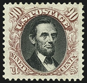 Sale 1109, Lot 687, 1875 Re-Issue of 1869 Pictorial Issue, Off-Cover (Scott 124-132)