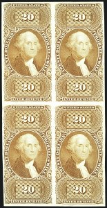 Sale 1110, Lot 1027, Revenue Proofs, First thru Second Issue
