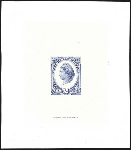 Sale 1110, Lot 1041, Revenue Proofs, Third Issue thru Proprietary