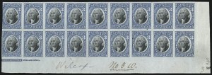 Sale 1110, Lot 1049, Revenue Proofs, Third Issue thru Proprietary