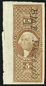 Sale 1110, Lot 1069, First Issue Revenues, Single Stamps