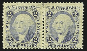 Sale 1110, Lot 1097, First Issue Revenues, Blocks and Record-Size Multiples (Scott R1-R13)