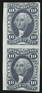 Sale 1110, Lot 1125, First Issue Revenues, Blocks and Record-Size Multiples, Cont. (Scott R37-R50)