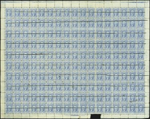 Sale 1110, Lot 1126, First Issue Revenues, Blocks and Record-Size Multiples, Cont. (Scott R37-R50)