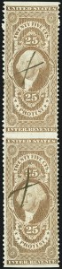 Sale 1110, Lot 1150, First Issue Revenues, Blocks and Record-Size Multiples, Cont. (Scott R37-R50)