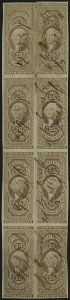 Sale 1110, Lot 1151, First Issue Revenues, Blocks and Record-Size Multiples, Cont. (Scott R37-R50)