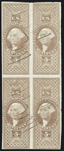 Sale 1110, Lot 1195, First Issue Revenues, Blocks and Record-Size Multiples, Cont. (Scott R79-R94)