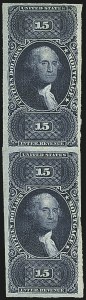 Sale 1110, Lot 1211, First Issue Revenues, Blocks and Record-Size Multiples, Cont. (Scott R95-R102)