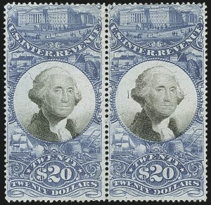 Sale 1110, Lot 1273, Second Issue Revenues