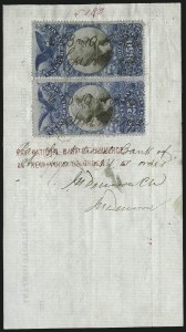 Sale 1110, Lot 1276, Second Issue Revenues