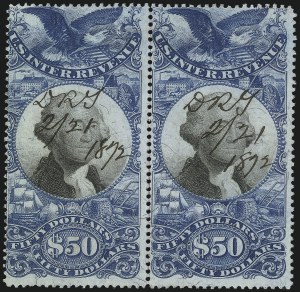 Sale 1110, Lot 1278, Second Issue Revenues