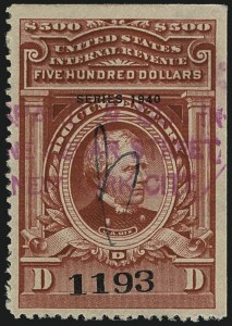 Sale 1110, Lot 1333, Documentary, Cont., Series 1940-Series 1953 (Scott R305A-R653)