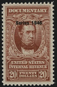 Sale 1110, Lot 1340, Documentary, Cont., Series 1940-Series 1953 (Scott R305A-R653)