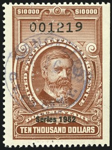 Sale 1110, Lot 1346, Documentary, Cont., Series 1940-Series 1953 (Scott R305A-R653)