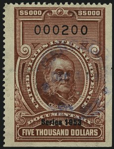 Sale 1110, Lot 1351, Documentary, Cont., Series 1940-Series 1953 (Scott R305A-R653)