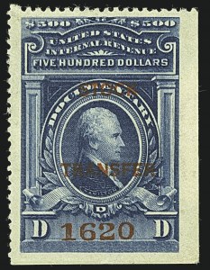 Sale 1110, Lot 1419, Stock Transfer (Scott RD12-RD66)