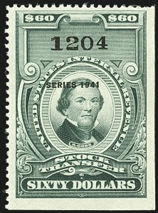 Sale 1110, Lot 1436, Stock Transfer, Cont. (Scott RD67-RD161)