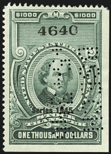 Sale 1110, Lot 1453, Stock Transfer, Cont. (Scott RD183-RD208C)