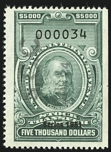 Sale 1110, Lot 1473, Stock Transfer, Cont. (Scott RD227-RD363)