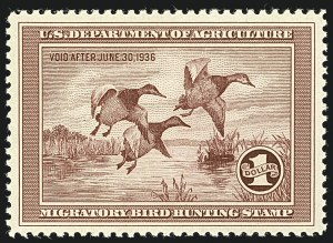 Sale 1110, Lot 1487, Hunting Permits (Scott RW)