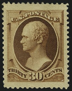 Sale Number 1111, Lot Number 108, 1870-88 Bank Note Co. Issues (Scott 134-218) Sale Number 1111, Lot Number 108, 1870-88 Bank Note Co. Issues (Scott 134-218)