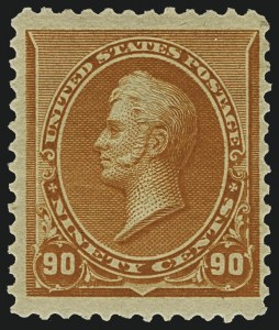 Sale 1111, Lot 119, 1890-93 Issue (Scott 219-229)