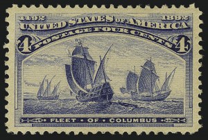 Sale Number 1111, Lot Number 129, 1893 Columbian Issue (Scott 230-245)