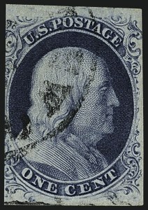 Sale 1111, Lot 13, 1851-56 Issue (Scott 5-17)