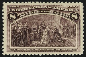 Sale 1111, Lot 135, 1893 Columbian Issue (Scott 230-245)