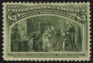 Sale 1111, Lot 150, 1893 Columbian Issue (Scott 230-245)