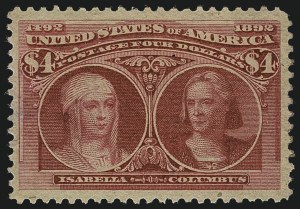 Sale 1111, Lot 152, 1893 Columbian Issue (Scott 230-245)