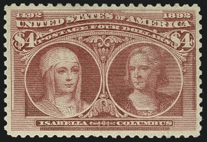 Sale 1111, Lot 153, 1893 Columbian Issue (Scott 230-245)