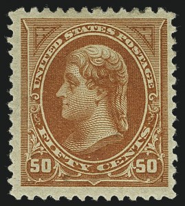 Sale 1111, Lot 174, 1894 Unwatermarked Bureau Issue (Scott 246-263)