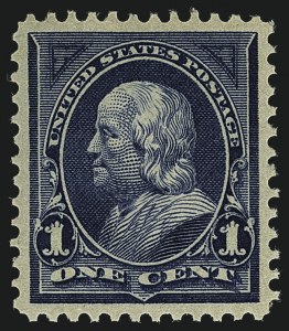 Sale 1111, Lot 183, 1895-1903 Watermarked Bureau Issues (Scott 264-284)