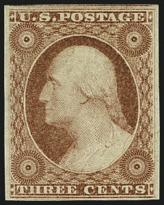 Sale 1111, Lot 20, 1851-56 Issue (Scott 5-17)