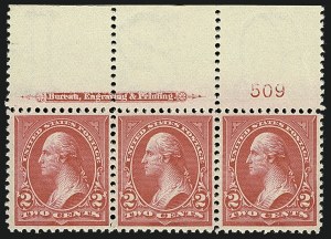 Sale 1111, Lot 200, 1895-1903 Watermarked Bureau Issues (Scott 264-284)