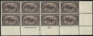 Sale 1111, Lot 213, 1898 Trans-Mississippi Issue (Scott 285-293)