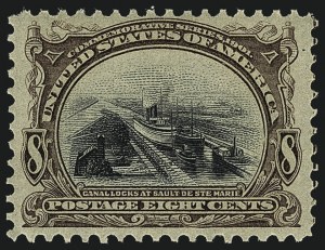 Sale 1111, Lot 219, 1901 Pan-American Issue (Scott 294-299)
