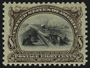 Sale Number 1111, Lot Number 228, 1901 Pan-American Issue (Scott 294-299)