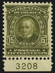 Sale 1111, Lot 242, 1902-08 Issues (Scott 300-320)