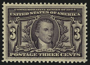 Sale 1111, Lot 260, 1904 Louisiana Purchase, 1907 Jamestown Issues (Scott 323-330)